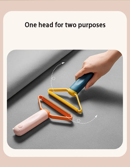 Double-Sided Pet Hair Remover Brush – Reusable & Eco-Friendly