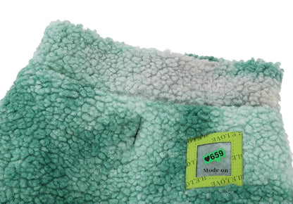 Thick Wool Winter Dog Coat – Windproof for Large Breeds