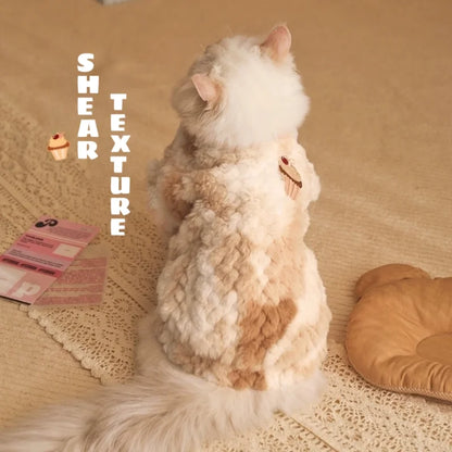 Soft Fleece Pet Sweatshirt – Warm Vest for Kittens & Puppies
