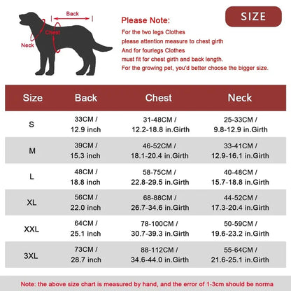 Reflective Winter Dog Jacket – Warm Corduroy Coat for Large Dogs