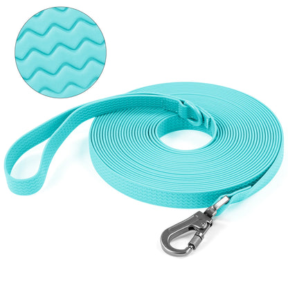 Waterproof PVC Dog Leash – Long, Non-Slip Training Lead