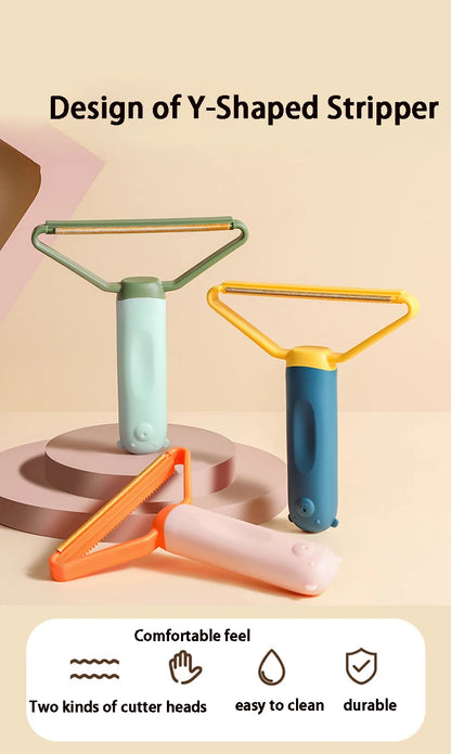 Double-Sided Pet Hair Remover Brush – Reusable & Eco-Friendly