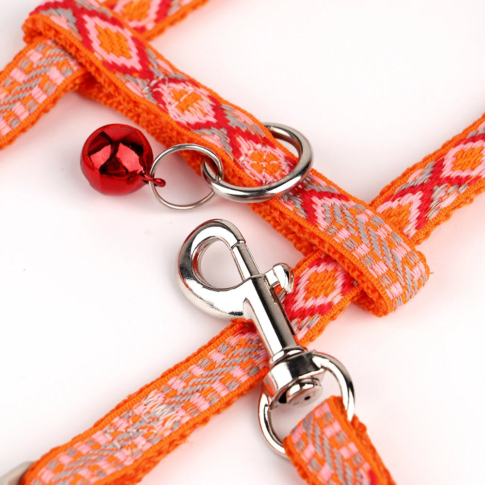 Escape-Proof Cat Harness & Leash – Adjustable, Safe & Stylish