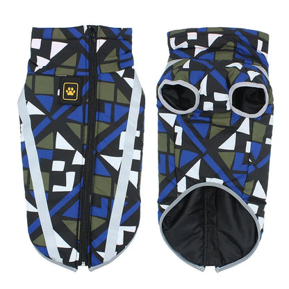 Waterproof Reflective Winter Dog Jacket for Large Breeds