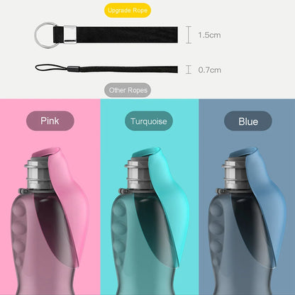 PawBreeze Hydration Bottle - Leakproof Travel Dispenser