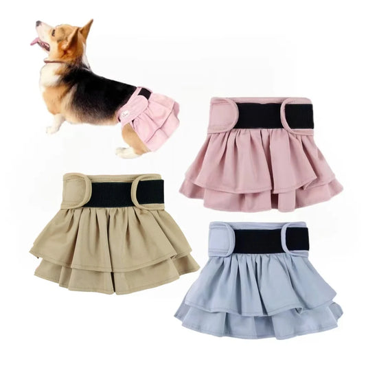 PawDress™ Washable Dog Diaper Dress - Cute & Comfortable