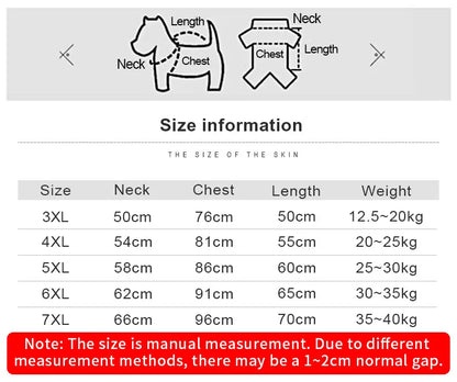 Thick Wool Winter Dog Coat – Windproof for Large Breeds