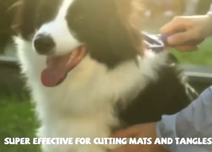 3-in-1 Pet Grooming Brush – Deshedding & Dematting Comb