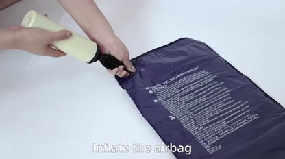 Inflatable Dog Car Seat Bed – Portable Booster for Small Pets