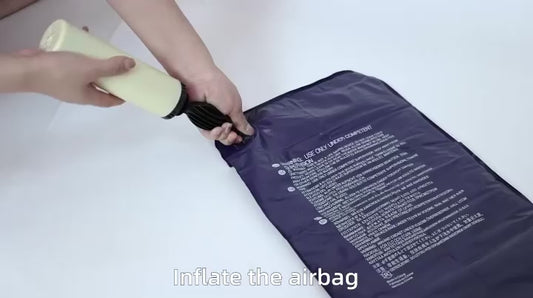 Inflatable Dog Car Seat Bed – Portable Booster for Small Pets