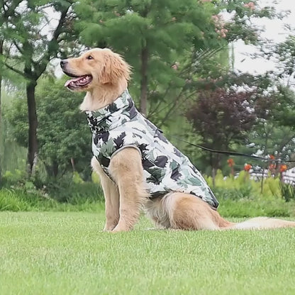 Waterproof Reflective Winter Dog Jacket for Large Breeds